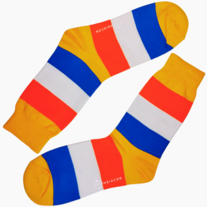 Meia Colorida Feminina Masculina Stripes - MEIACOR