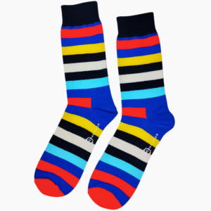 Meia Colorida Masculina Feminina Line - MEIACOR