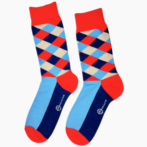 Meia Colorida Masculina Feminina Rhomb T