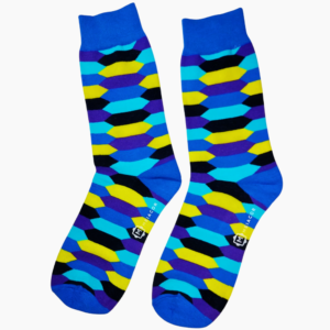 Meia Colorida Masculina Feminina Bricks - MEIACOR