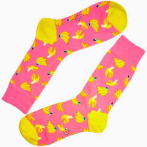 Meia Colorida Banana - MEIACOR