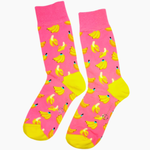 Meia Colorida Banana - MEIACOR