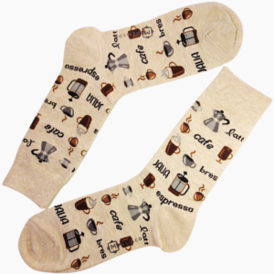 Meia Colorida Coffee - MEIACOR