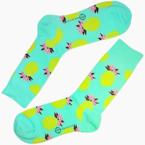 Meia Colorida Pineapple X