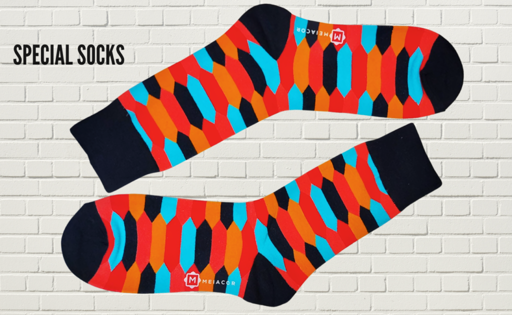 Meia Colorida Masculina Feminina MEIACOR