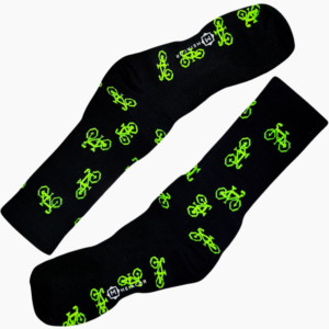 Meia Colorida Neon Bike - MEIACOR