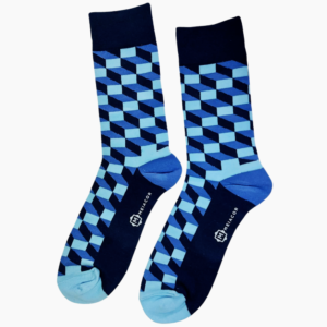 Meia Colorida Parallelepiped - MEIACOR