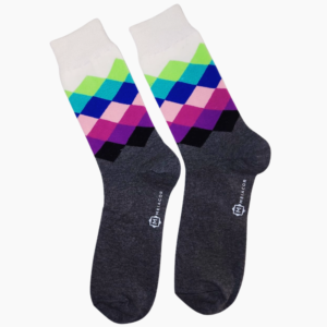 Meia Colorida Rhomb - MEIACOR