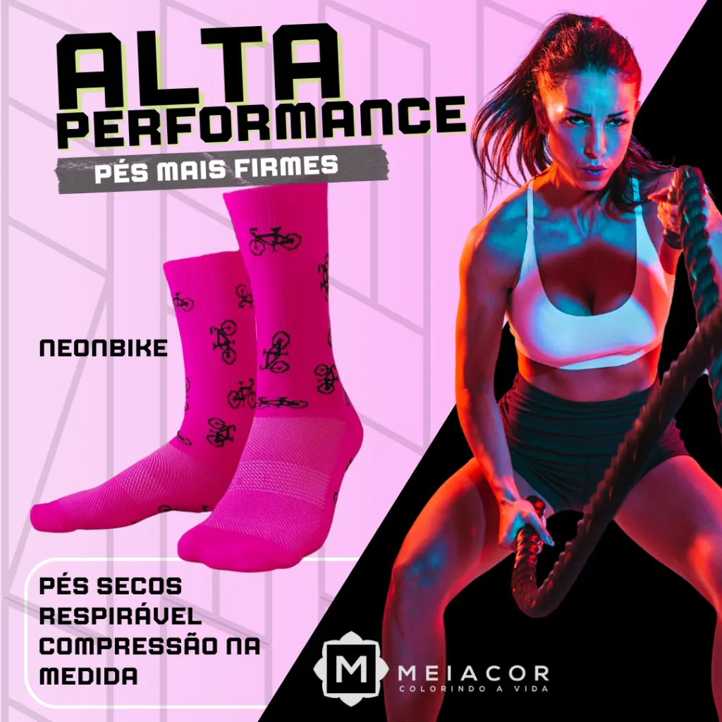 Meias Esportivas Meiacor para atividades físicas